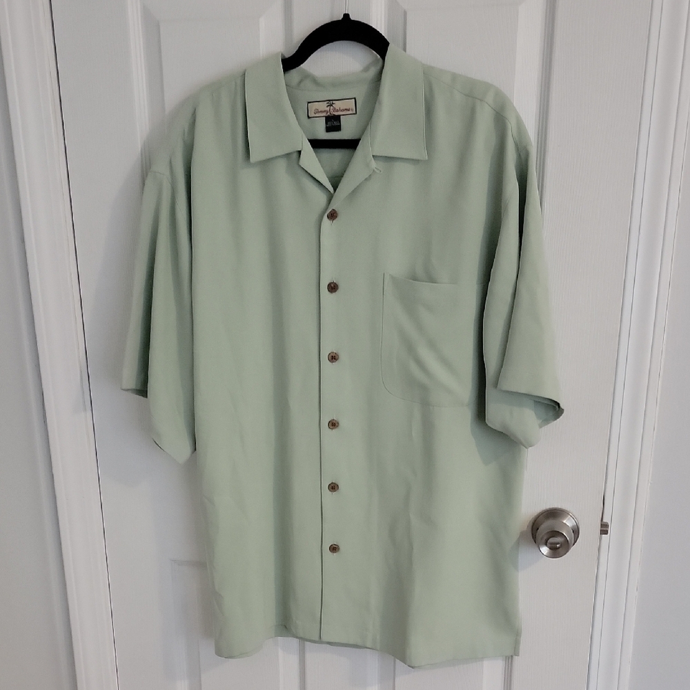 Tommy Bahama Sage Green Casual Shirt